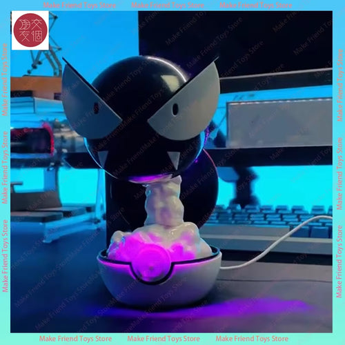 Illuminate Your Space with the Rechargeable Gastly Luminous Humidifier - Perfect for Anime Lovers.
