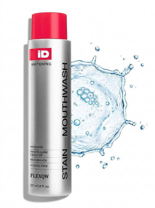 ID whitening Fresh Mint Mouthwash: Deep Cleaning Stain Removal Oral Rinse for Adults | 257ml